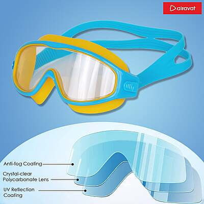 Airavat Swimming Goggles 1023 Macho
