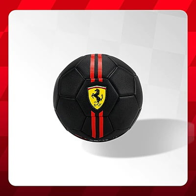 F611 Ferrari Machine Sewing Soccer Ball Black F611 Ferrari Machine Sewing Soccer Ball Black