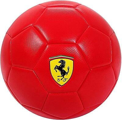 Ferrari Soccer Ball Size 5 Color Red F666