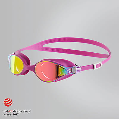 Speedo Virtue Mirror Female Goggle Purple Vibe / Pink 810962B579