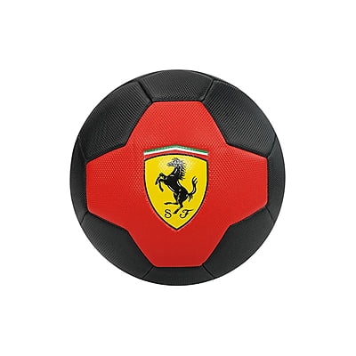F611 Ferrari Machine Sewing Soccer Ball Red-Black