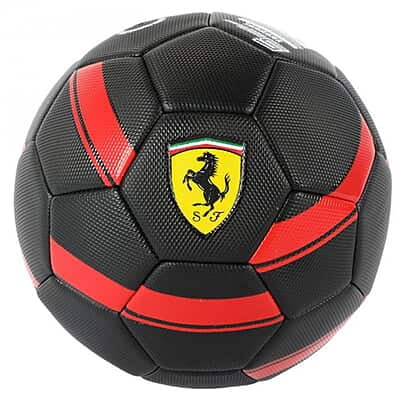 Ferrari Soccer Ball Size 5 Color Black F697