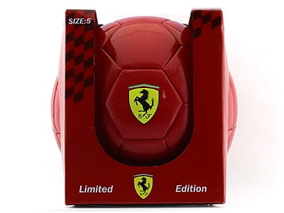 Ferrari Laminated Soccer Ball Size 5 Red F665 Ferrari Laminated Soccer Ball Size 5 Red F665
